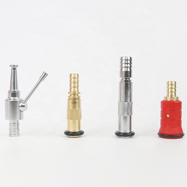 Buy cheap Natural Or Chrome Plated Brass Fire Hose Reel Nozzle Fighting Equipments Jet Spray Type from wholesalers