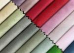 Solid Printed Sofa Velvet Upholstery Fabric For Home Textile