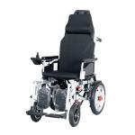 High Strength Steel Folding Electric Wheelchair for Elderly with Lead Acid