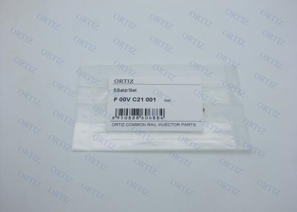 Buy cheap ORTIZ Diesel fuel injector steel ball seat F00VC21001 valve seat F 00V C21 001 suit for 0445120 injector (5PCS) from wholesalers