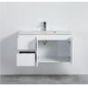 Buy cheap Hotel PVC Bathroom Cabinet , Modern Style Waterproof Wall Mounted Vanity from wholesalers