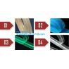 Buy cheap press-lock zipper for pet dog food bag, New accessories pouch inequilateral double track press lock watertight zipper from wholesalers