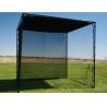 Buy cheap 3m*3m*3m Golf Practice Net Cage Knoted Dark Green Outdoor Golf Cage from wholesalers