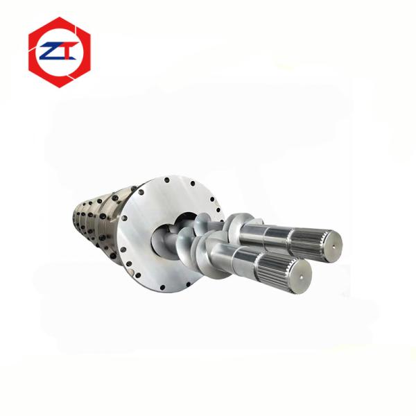 Buy cheap 128mm 45#+Cr26 Liner Round Twin Screw Extruder Food Snacks Machine Spare Parts High Wear-resistant Extruder For Pet Food from wholesalers