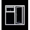 Buy cheap PVC Hurricane Impact Glass Windows White Double Glass Custom Awning Windows from wholesalers