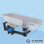 Gypsum / Coal Vibrating Feeder Stable Vibrating Force , Electromagnetic