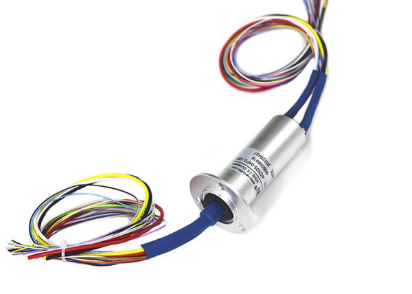 Buy cheap Low Noise 10mohm Capsule Slip Ring Precious Metal Contact Material 250rpm from wholesalers