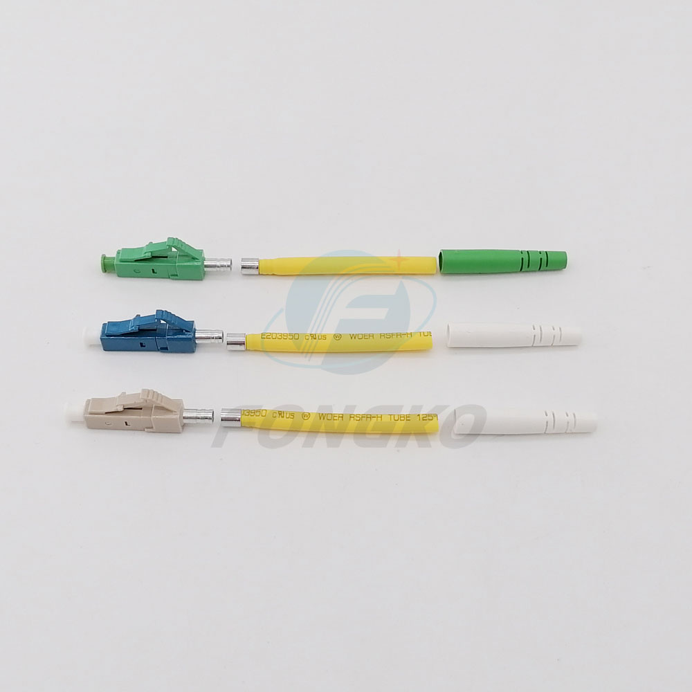 hot sale Lc/UPC Fiber Optical Connector parts Multi Mode Simplex 2.0mm Fiber Optic Connector