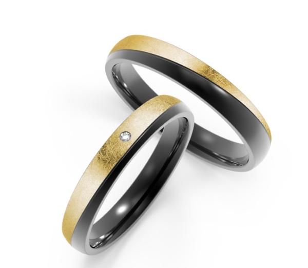 Durable Daily Wear Fashion Men Jewelry Stainless Steel With IP Gold Inlaid