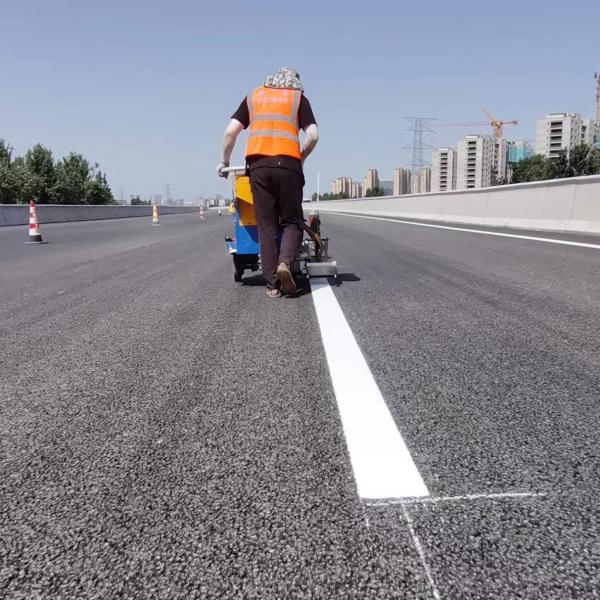 Buy cheap Self Dropping 60Lx2 Cylinder Street Parking Line Painting Machine from wholesalers