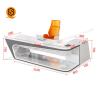 Buy cheap Solid Surface L Shaped Executive Desk Anti Pollution OEM ODM Available from wholesalers