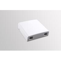Buy cheap SC / PC SC / UPC Two Ports Fiber Optic 86x86 Terminal Box White Color product