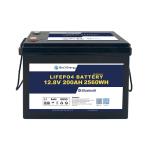 Smart BMS Powerful Long Cycle Life Lithium Ion Batteries 12V 200Ah For Energy
