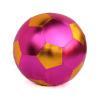 Buy cheap OEM ODM Accepted 25cm Kids Shiny Pvc Inflatable Plush Fabric Covered Toy Soccer Balls from wholesalers