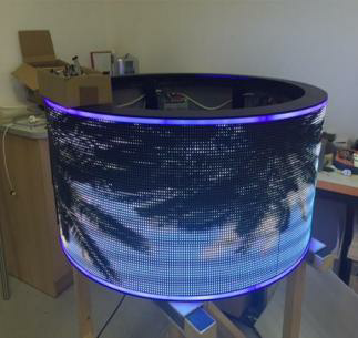 indoor rgb full color customized P2 P3 P4 P5 p6 flexible led display screen panel module price wholesale