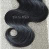 Buy cheap Unprocessed Virgin Malaysian Hair Extensions Body Wave Hair Weave 1B# from wholesalers