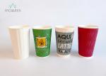Colorful Three Layer Corrugated Paper Cups , Ripple Insulated Cups Multiple