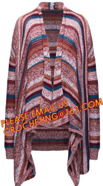 Buy cheap hot sale handmade knit wool designs women cardigan sweater, High quality stylish girls cardigan hoody mongolian cashmere from wholesalers