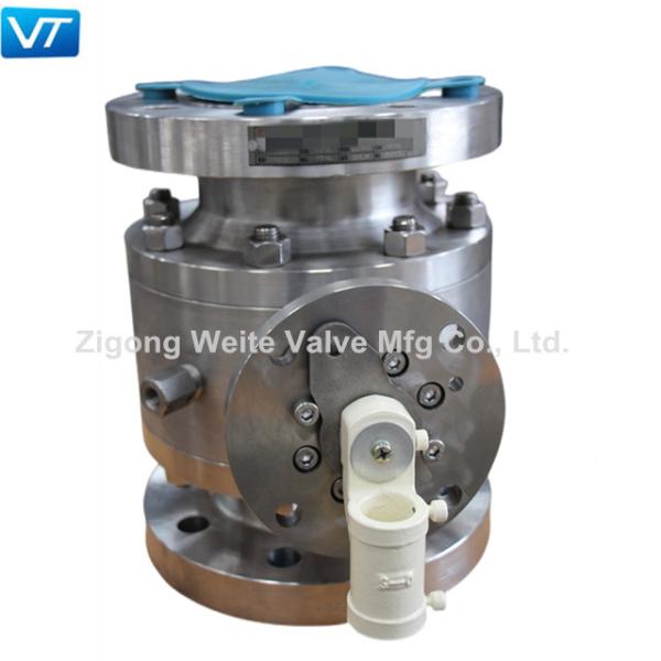 Buy cheap API 607 Lever Operated Ball Valve Anti Static Flange End Ball Valve CF3 from wholesalers