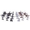 Buy cheap Medieval soldier warrior mini figure war horse minion castle knight model building blocks from wholesalers