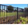 Buy cheap Metal Cap Aluminum Fence Panels , Metal Garden Fencing Panels ISO9001 Approved from wholesalers