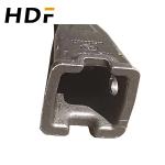 Heavy Duty 35MNBH Excavator Bucket Teeth DH360 2713-0032 Silver Color