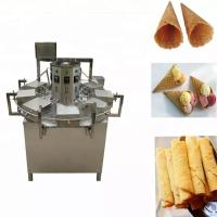 Buy cheap Snack Food Factory Rolled Sugar Cone Baking Machine product
