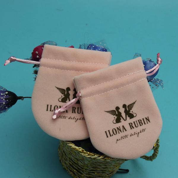 Buy cheap Sustainable Small Drawstring Bags For Jewelry , Light Custom Drawstring Pouch from wholesalers