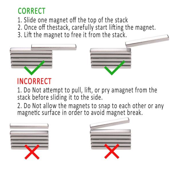 Buy cheap Kellin Neodymium Block Magnetics Super Strong Neodymium Magnet Bar Tool Holder 3 X 1/2 X 1/4" from wholesalers