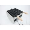 Buy cheap AM-C121 Commercial Electric Non-stick Waffle Maker for Mould Size 1 hole 40*35*20mm from wholesalers