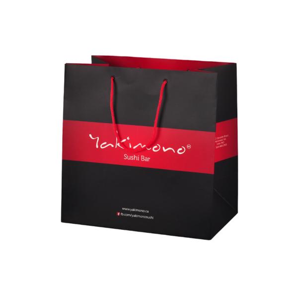 Buy cheap Nylon Rope Paper Packaging Bags 190gsm Artpaper Material For Gift Craft from wholesalers