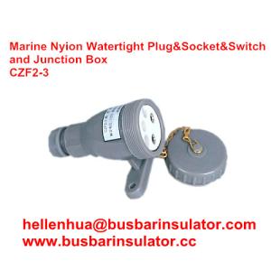 Buy cheap marine nylon watertight socket CZF3-2 marine socket and switch from wholesalers