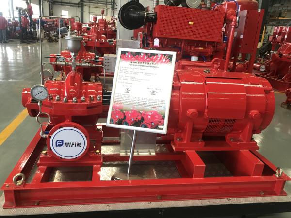 Buy cheap NFPA20 Standard Electric Motor Driven Fire Pump Set , Ul Fm Pump For Fire Fighting Use from wholesalers