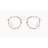 Buy cheap Round Non-Prescription Eyeglasses Pure Titanium Frame with Clear Lens Glasses Eyewear Double Bridges Super Lightweight from wholesalers