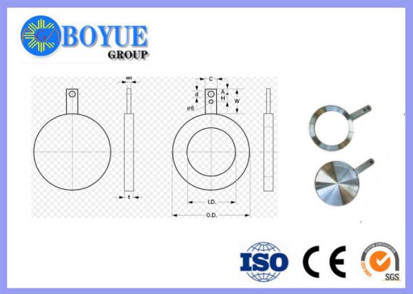 Buy cheap PN6 - PN100 Spade Flange ASTM A182 F316Ti Forged DN10 - DN500 Class 900 from wholesalers
