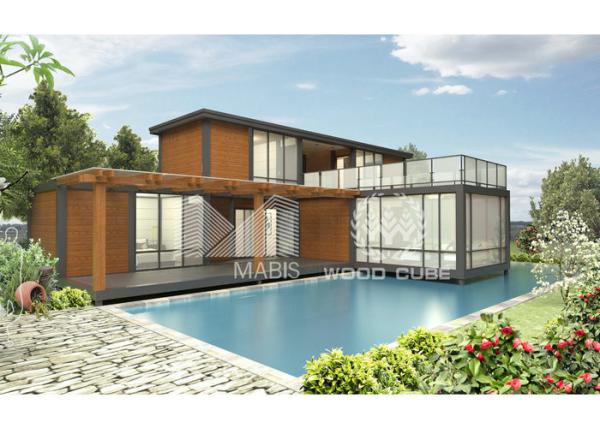 Buy cheap Nice Design Prefab Modular Homes Galvanized Steel Structure 2 Floors Dwelling from wholesalers