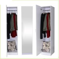 Buy cheap Floor Standing 70.47 Inch Wooden Clothes Wardrobe With Clothes Rail product