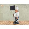 Buy cheap Antique Resin Fat Chef Polyresin Statue Figurine Poly Chef Holding Wooden Chalkboard from wholesalers