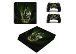 Novelty 420 Lifestyles Ps4 Slim Game Machine Sticker Hemp Leaf Series
