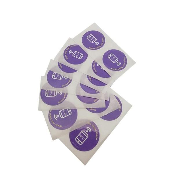Buy cheap Print NFC Micro Rfid Tags Smart Packing Label 13.56MHZ With 3M Stickers from wholesalers