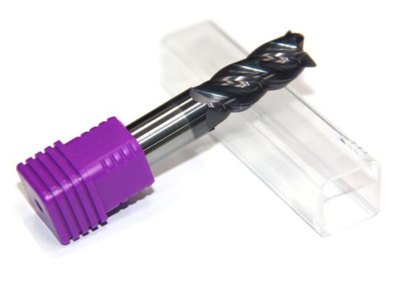 Buy cheap Solid Tungsten Carbide CNC End Mill Bits for Steel Four Flute Coated from wholesalers
