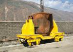 Buy cheap Steel Plant Heavy Duty Ladle Transport Trolley On Rails For Molten Steel Handling from wholesalers