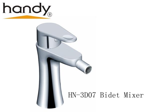 Buy cheap Single hole Brass Bathroom Sink Faucets Deck Mounted Bidet Mixer from wholesalers