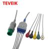 Buy cheap Spacelabs 5 Leads AHA Round 17 Pin Ecg Electrode Cable from wholesalers