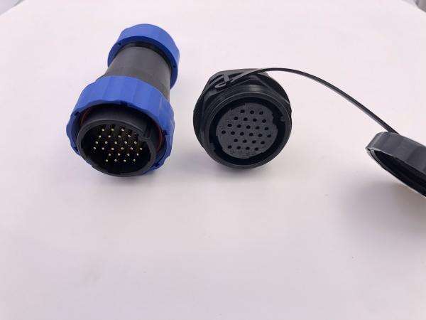 M28 Circular Cable Connectors 26 Cores Female And Male Socket Connectors