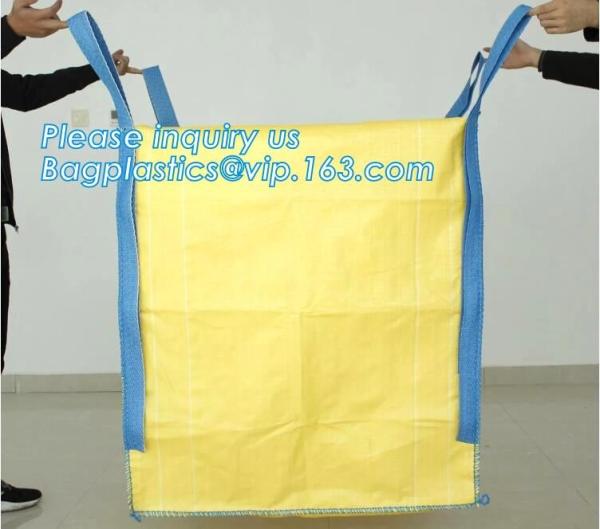 Type A polypropylene fibc big bag recycle jumbo super big bags 1500 fabric woven