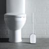 Buy cheap Toilet Bowl Brush and Holder Durable and Flexible Bristles Wall Mounted Toilet Brush for Bathroom Cleaning from wholesalers
