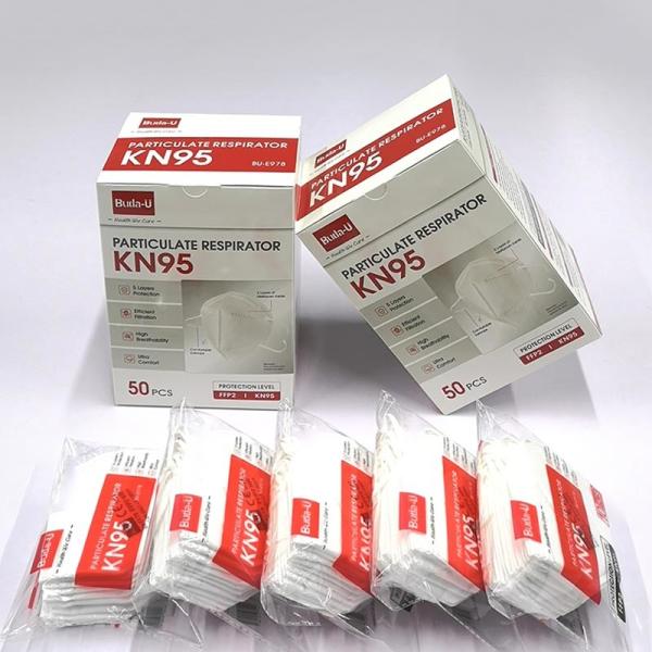 Buy cheap EUA Model Non Woven Face Mask Comfortable Kn95 Mask Protection Level ≥95% from wholesalers