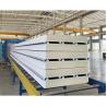 Buy cheap Double Insulation PU Roof Panel High Dentity White Metal Roof Sandwich Panels from wholesalers