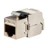 Buy cheap CAT.6A FTP Zinc Die-casting Toolless Keystone Jack Module 180 Degree Slim Type from wholesalers